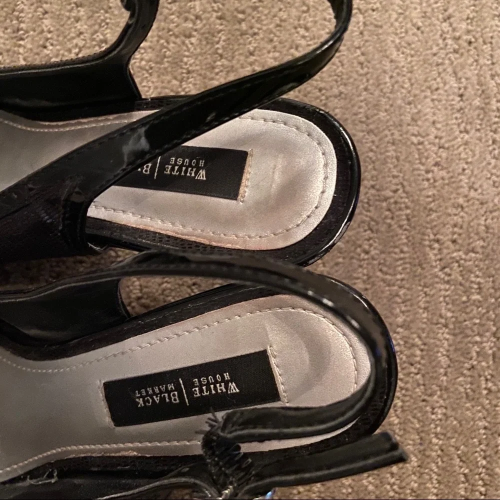 WHBM Black Heels